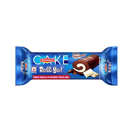 Britannia Cake Swiss Roll Triple Vanilla Flavour